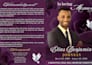 design funeral program, memorial booklet and obituary flyer